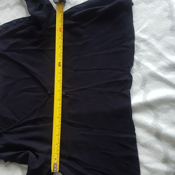 NEW Zara Trafaluc Collection Black Crop Top - Picture 8 of 9